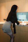 [XR Uncensored] 晚苏susu - R18 秀人网模特 性感制服黑丝OL