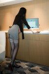 [XR Uncensored] 晚苏susu - R18 秀人网模特 性感制服黑丝OL