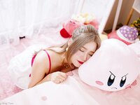 [Cosplay] 凯云 - 可爱短裙白丝