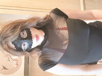 [Cosplay] 可可西yyy - 蒙面女侠红色包臀裙