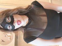 [Cosplay] 可可西yyy - 蒙面女侠红色包臀裙