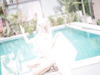 [Cosplay] Hana 花柒 - Platinacos Swimsuit 白金cos泳装