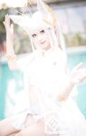[Cosplay] Hana 花柒 - Platinacos Swimsuit 白金cos泳装