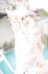 [Cosplay] Hana 花柒 - Platinacos Swimsuit 白金cos泳装