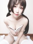 [Cosplay] Yuko Imoen 芋圆侑子 - White Silk JK 白丝jk