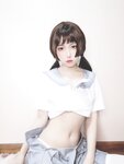 [Cosplay] Yuko Imoen 芋圆侑子 - White Silk JK 白丝jk
