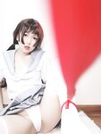[Cosplay] Yuko Imoen 芋圆侑子 - White Silk JK 白丝jk