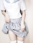 [Cosplay] Yuko Imoen 芋圆侑子 - White Silk JK 白丝jk