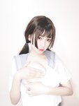 [Cosplay] Yuko Imoen 芋圆侑子 - White Silk JK 白丝jk