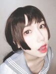 [Cosplay] Yuko Imoen 芋圆侑子 - White Silk JK 白丝jk
