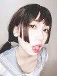 [Cosplay] Yuko Imoen 芋圆侑子 - White Silk JK 白丝jk
