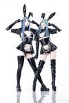 [Cosplay] Candy Ball - Latex Bunny Twins