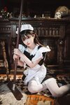 [Cosplay] 桜井宁宁 - 新符文女仆