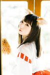 [Cosplay] (CH25) [Choukyou Mazo] Moka Fukuda 福田もか ぼくのもとにとつぜん、どんぎつねが舞い降りた。
