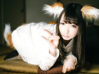 [Cosplay] (CH25) [Choukyou Mazo] Moka Fukuda 福田もか ぼくのもとにとつぜん、どんぎつねが舞い降りた。