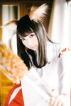 [Cosplay] (CH25) [Choukyou Mazo] Moka Fukuda 福田もか ぼくのもとにとつぜん、どんぎつねが舞い降りた。