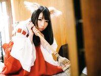 [Cosplay] (CH25) [Choukyou Mazo] Moka Fukuda 福田もか ぼくのもとにとつぜん、どんぎつねが舞い降りた。