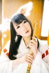 [Cosplay] (CH25) [Choukyou Mazo] Moka Fukuda 福田もか ぼくのもとにとつぜん、どんぎつねが舞い降りた。