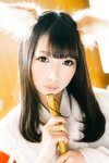 [Cosplay] (CH25) [Choukyou Mazo] Moka Fukuda 福田もか ぼくのもとにとつぜん、どんぎつねが舞い降りた。