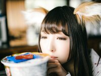 [Cosplay] (CH25) [Choukyou Mazo] Moka Fukuda 福田もか ぼくのもとにとつぜん、どんぎつねが舞い降りた。