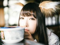 [Cosplay] (CH25) [Choukyou Mazo] Moka Fukuda 福田もか ぼくのもとにとつぜん、どんぎつねが舞い降りた。