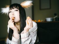 [Cosplay] (CH25) [Choukyou Mazo] Moka Fukuda 福田もか ぼくのもとにとつぜん、どんぎつねが舞い降りた。