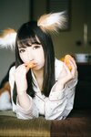[Cosplay] (CH25) [Choukyou Mazo] Moka Fukuda 福田もか ぼくのもとにとつぜん、どんぎつねが舞い降りた。