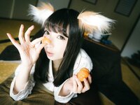 [Cosplay] (CH25) [Choukyou Mazo] Moka Fukuda 福田もか ぼくのもとにとつぜん、どんぎつねが舞い降りた。