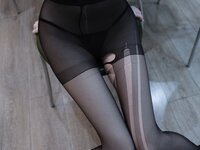 [XR] 白小蝶 紧身裙下的黑丝