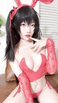 [Cosplay] 二佐Nisa - 碧蓝航线 大凤兔女郎