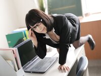 [Cosplay] Saki Miyamoto 宮本彩希 はたららくおねえさきさん