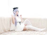 [Cosplay] Hana 花柒 - Unicorn's Refreshing Reading Time 独角兽清凉阅读时光