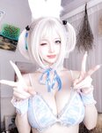 [Cosplay] 沖田凜花Rinka - 蓝色兔子