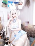 [Cosplay] 沖田凜花Rinka - 蓝色兔子