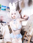 [Cosplay] 沖田凜花Rinka - 蓝色兔子