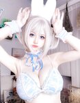 [Cosplay] 沖田凜花Rinka - 蓝色兔子