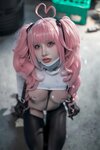 [Cosplay] 蛋蛋 - 交错战线 粉毛卡提娜