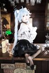 [Cosplay] 九柒喵 - 少女前线 芙洛伦 药心