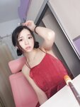 [Cosplay] Fengmaoss 疯猫ss - Red Dress 红裙