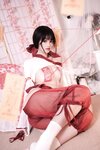 [Cosplay] 星黛鹿鹿(千反田鹿鹿) - 祈福巫女