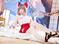 [Cosplay] 屿鱼 - 兼职巫女