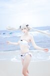 [Cosplay] Fengmaoss 疯猫ss - Sora by the Sea 穹妹海边