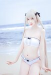 [Cosplay] Fengmaoss 疯猫ss - Sora by the Sea 穹妹海边