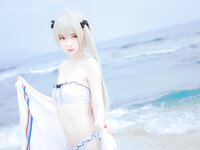 [Cosplay] Fengmaoss 疯猫ss - Sora by the Sea 穹妹海边