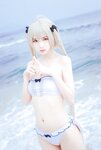 [Cosplay] Fengmaoss 疯猫ss - Sora by the Sea 穹妹海边