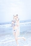 [Cosplay] Fengmaoss 疯猫ss - Sora by the Sea 穹妹海边
