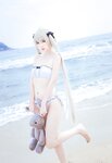 [Cosplay] Fengmaoss 疯猫ss - Sora by the Sea 穹妹海边