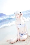[Cosplay] Fengmaoss 疯猫ss - Sora by the Sea 穹妹海边