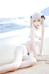 [Cosplay] Fengmaoss 疯猫ss - Sora by the Sea 穹妹海边