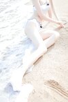 [Cosplay] Fengmaoss 疯猫ss - Sora by the Sea 穹妹海边
